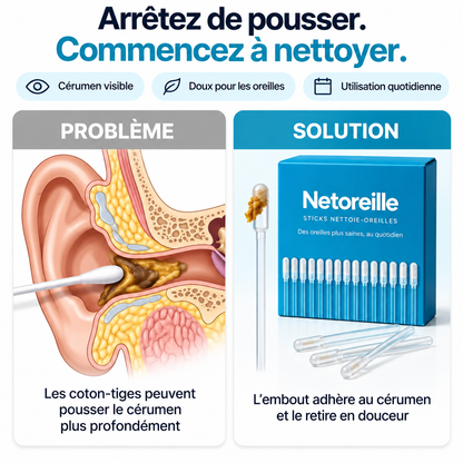Netoreille stick nettoie-oreille