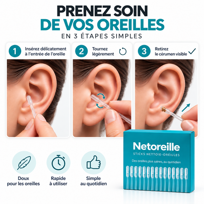 Netoreille stick nettoie-oreille