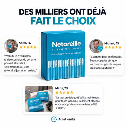 Netoreille stick nettoie-oreille